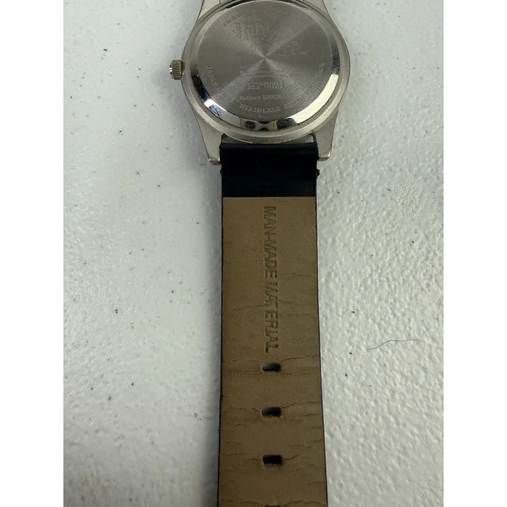 2 Boy's Men's Wristwatch Watch Harry Potter 2001 HP0021 by SII Silver Black Band